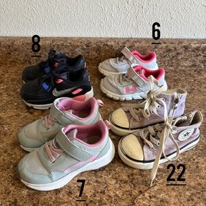 Little girls shoes Lot of 4